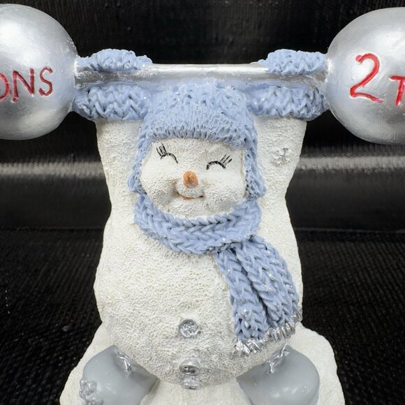 Snow Buddies Tundra 2 Tons of Fun Snowman Christmas Winter Figurine Resin Figure - Picture 4 of 9
